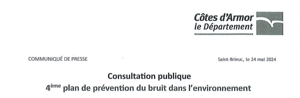 CONSULTATION PUBLIQUE