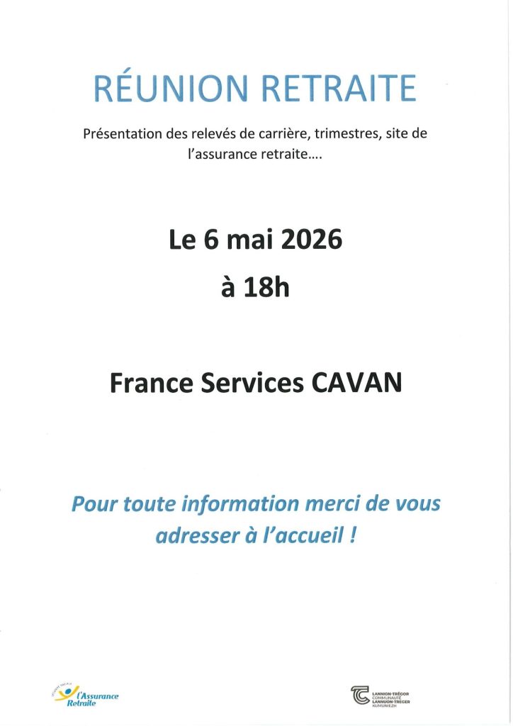 RÉUNION RETRAITE