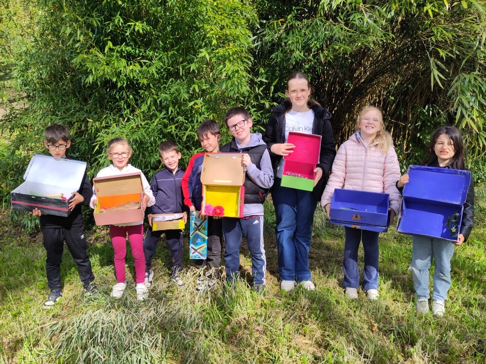 Atelier sensibilisation à l'environnement à la bibliothèque