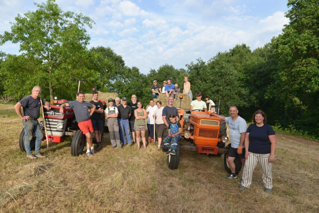 Soirée collecte du foin
