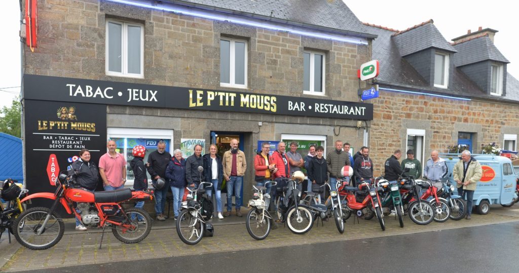 Départ de la randonnée rétro
