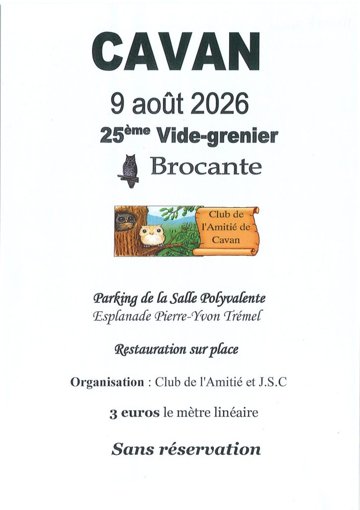 25 ÈME VIDE GRENIER