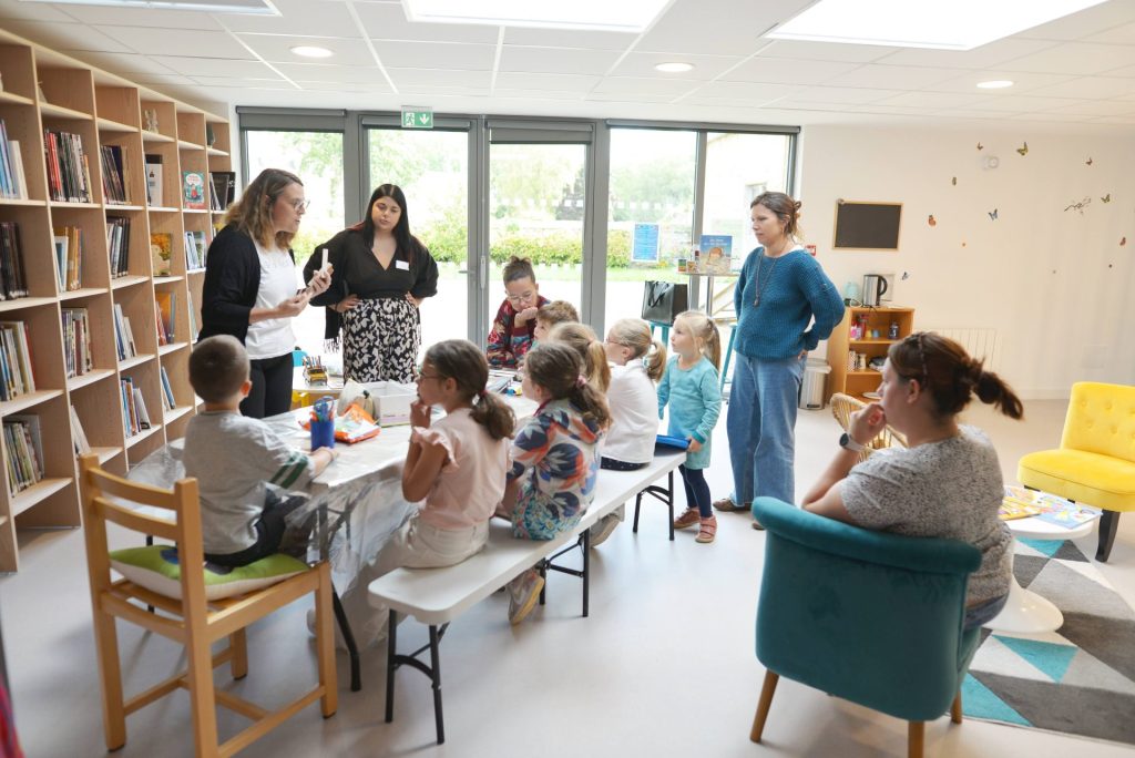 Animation à la bibliothèque, toujours une réussite