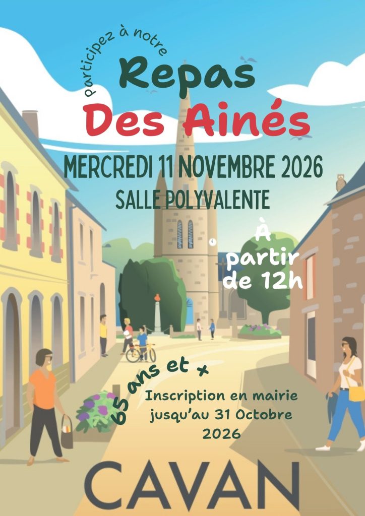 Ouverture inscription repas des Ainés 2026